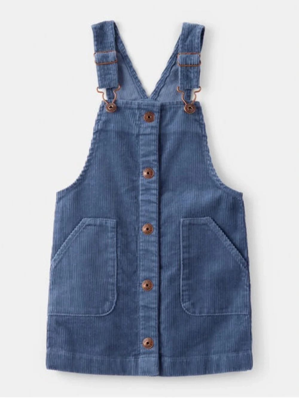 OSHKOSH B’GOSH Toddler Girl Corduroy Skirtall - Blue NEW 18M